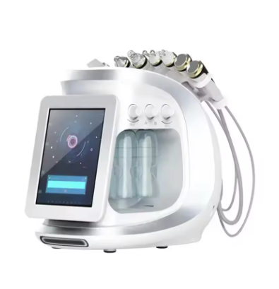 2025 Smart Jet Aqua Peel Facial Machine Ice Blue - Oxygen Small Bubble Skin Cleansing Device Water Dermabrasion for Facial Care