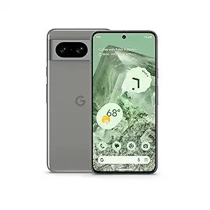 Google Pixel 8 - Unlocked Android Smartphone with Advanced Pixel Camera, 24-Hour Battery, and Powerful Security - Hazel - 128 GB