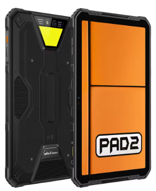 Ulefone Armor Pad 2 Rugged Tablet, 11" 2K, 18600 mAh ,IP68/IP69K Android 13 NFC GPS 4G Tablet Up to16GB +256GB LED Camping light
