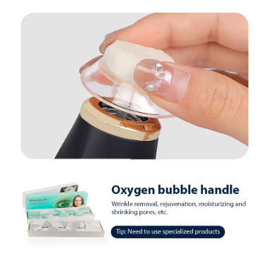 Portable CO2 Oxygen Bubble Pen Exfoliate Balance Serum Facial Massager High-frequency Vibration Skin Care Beauty Machine