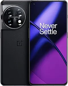 OnePlus 11 5G | 16GB RAM+256GB | Dual-SIM | Titan Black | US Factory Unlocked Android Smartphone | 5000 mAh battery | 80W Fast charging | Hasselblad Camera | 120Hz Fluid Display | 4nm Processor