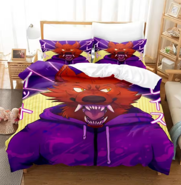 3D Print Anime Pyrocynical Bedding Set Single Twin Full Queen King Size Bed Set Adult Kid Bedroom Duvetcover Set Home Textile