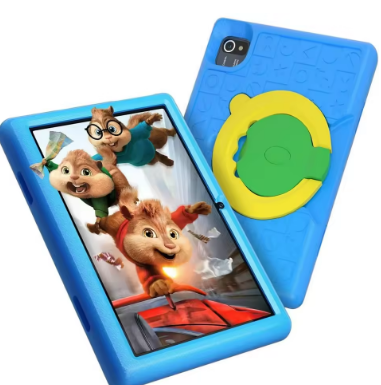 BESTSKI 10 Inch Kids Tablet with 6GB RAM+64GB ROM+128GB SD Expand, 5000mAh, Dual Camera, with Parent Control & Kids Education-Bl
